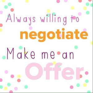 Make me an offer💕✨
